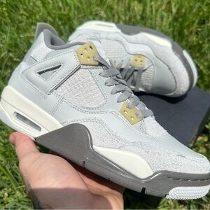 NIKE AIR JORDAN 4 GREY CREAM